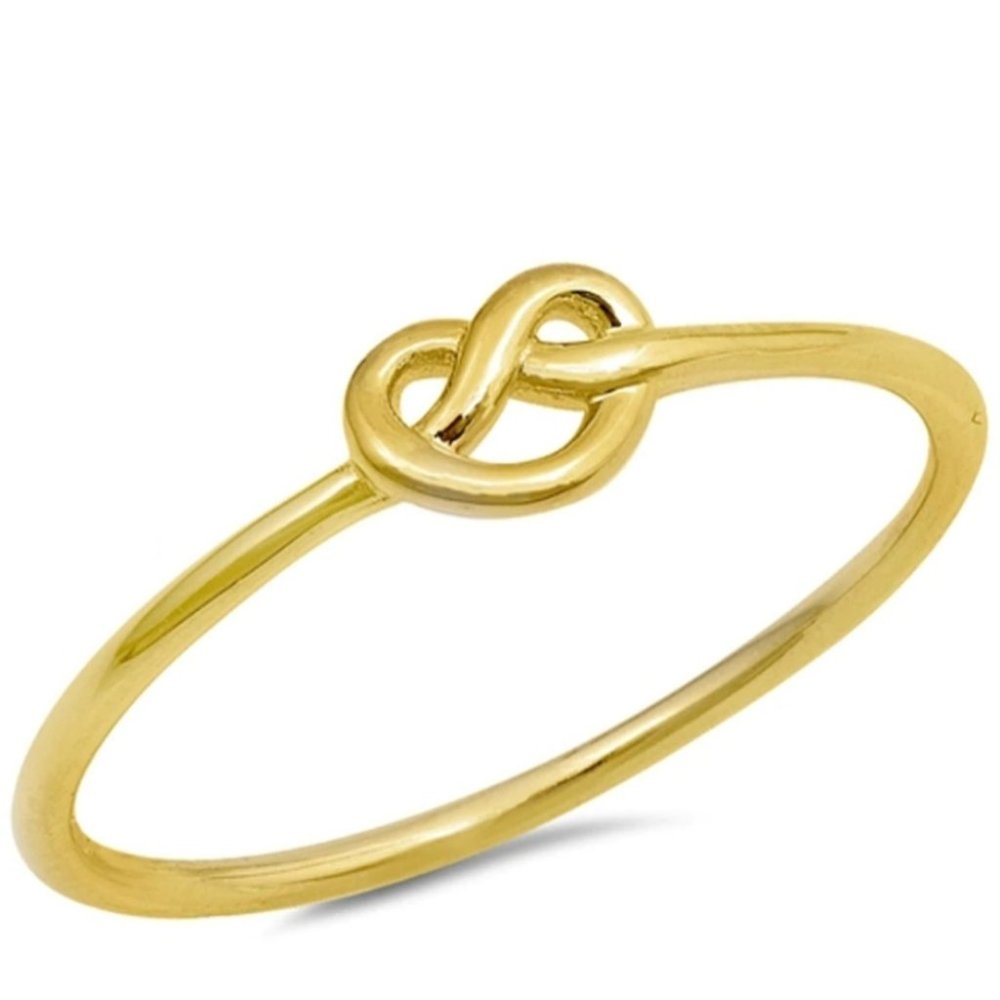 Love Knot Heart  Ring